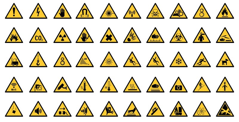 Rambu K3 : Warning Hazard Signs